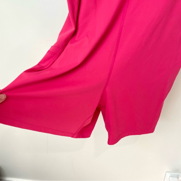 Old Navy PowerSoft Square-Neck Athletic Dress Hot Pink XXL - Picture 8 of 10